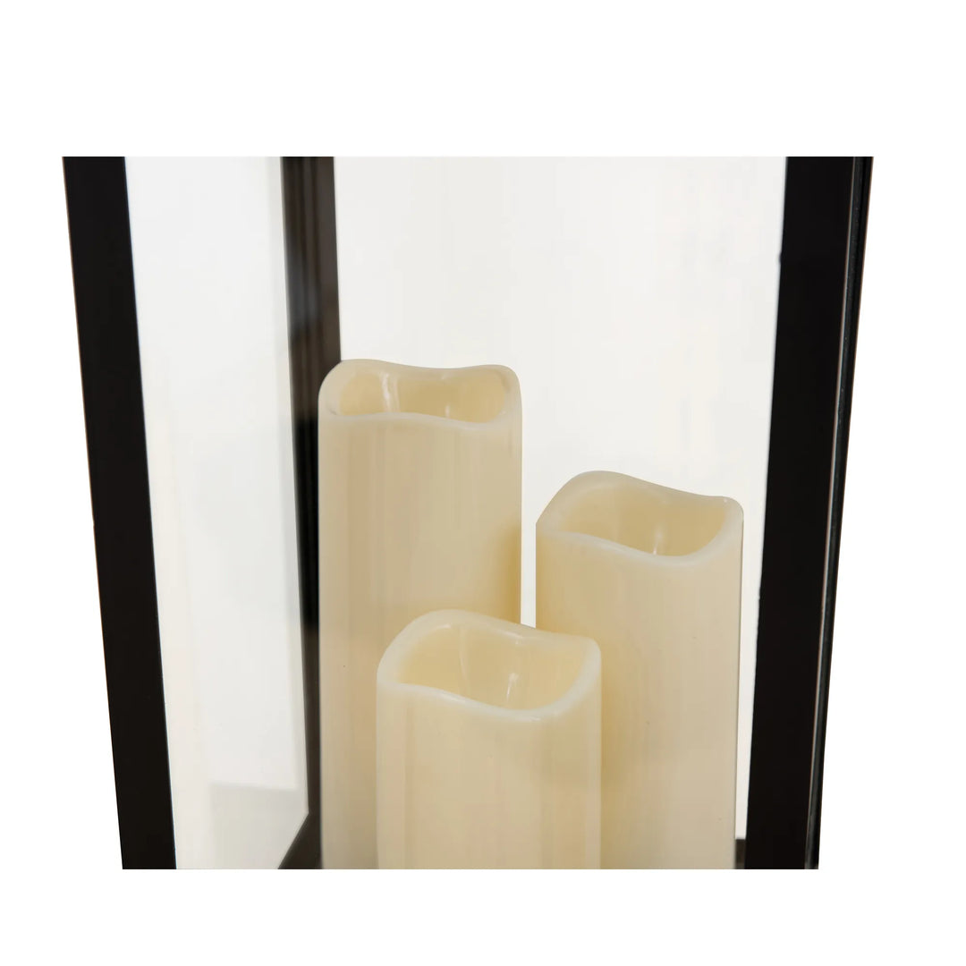 Classic Black 71CM Outdoor Battery Powered Lantern