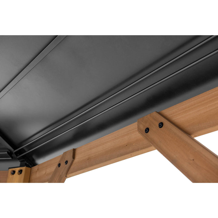 A102007903 Zedernholz Gazebo EGGI - 396cm x 396cm