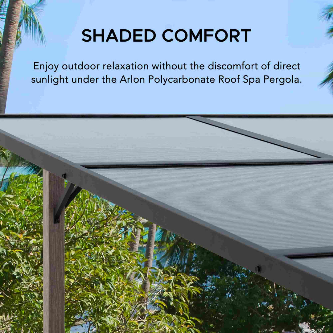 A106020100 Stahl Whirlpool Pergola DENALI - 252cm x 282cm