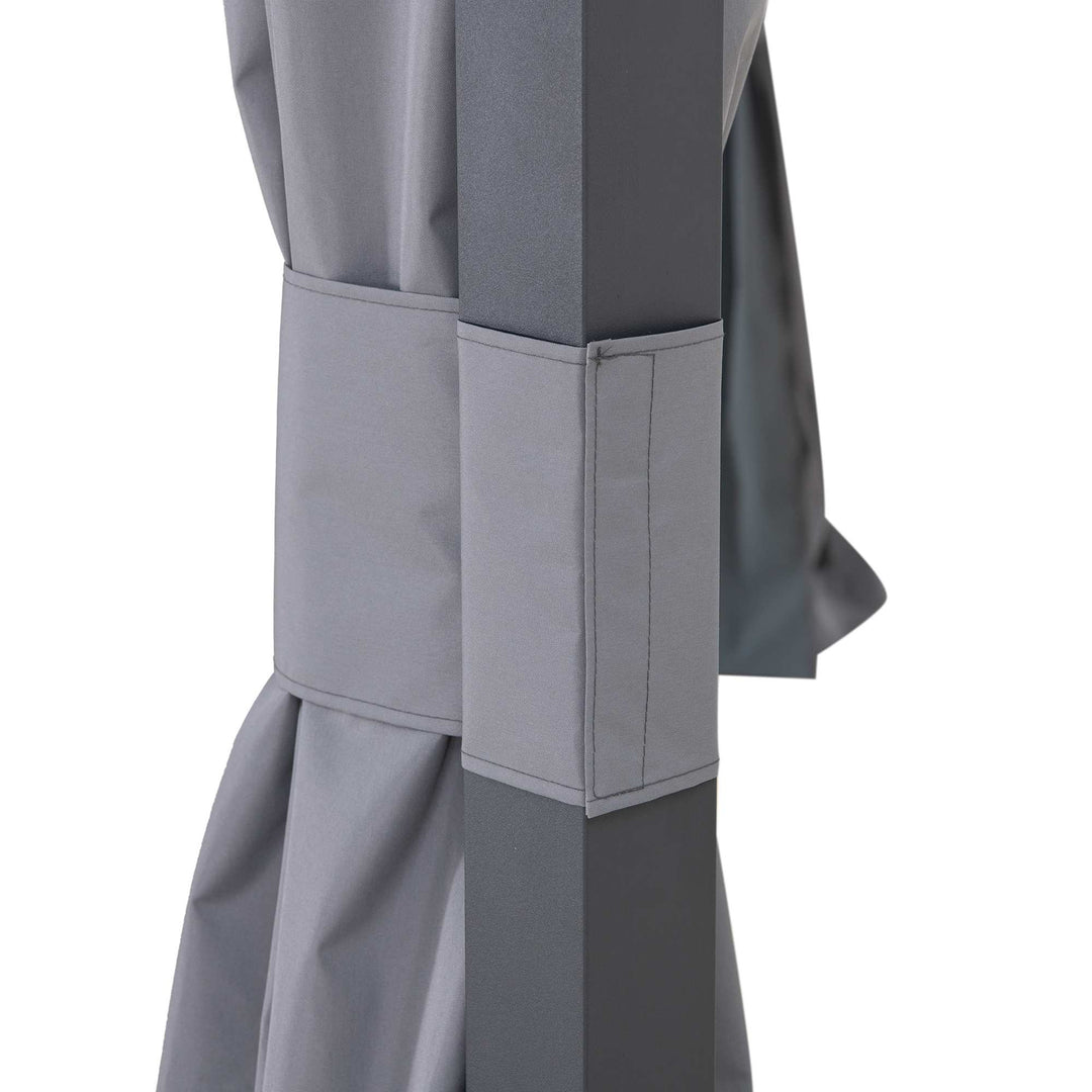 A111309300 Vorhang für Zedernholz Gazebo 300cm x 300cm