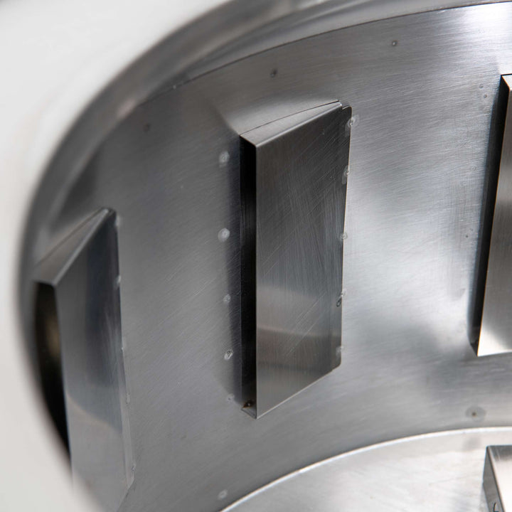 A301050501 Rauchfreie Feuerstelle AMIATA aus Stahl - 66x57x38cm, schwarz