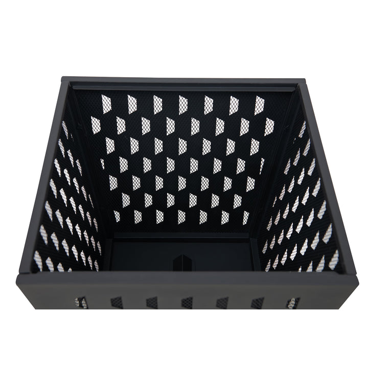 A301058520 Stahl Feuerkorb ALBANI - Ø51cm, schwarz