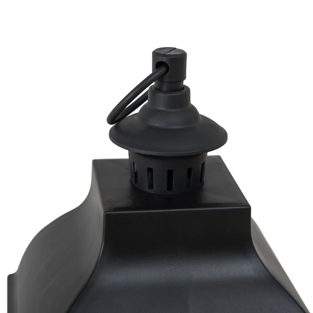 Classic Black 50CM Outdoor Battery Powered Lantern