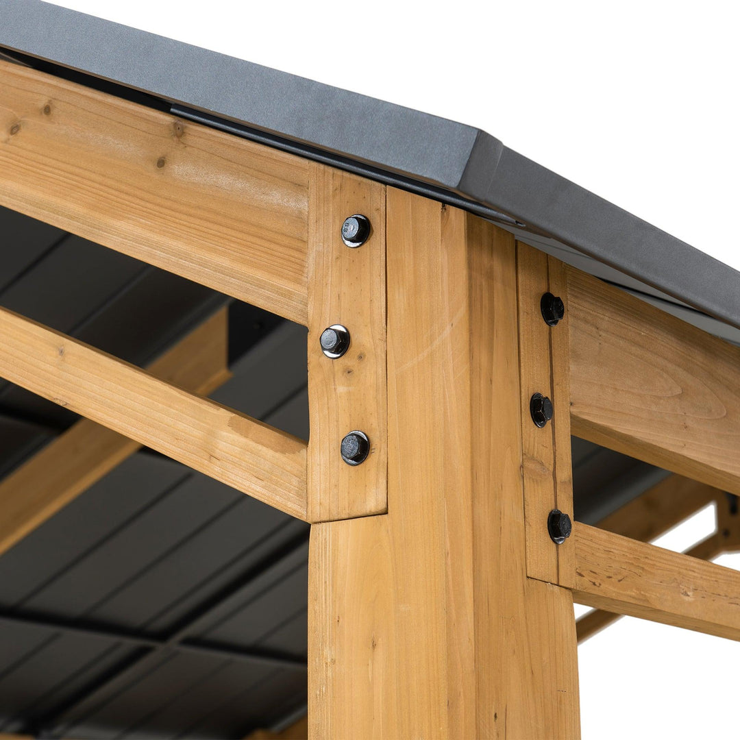 Carport KORAB - 400cm x 335cm - Sunjoy Gartenmöbel