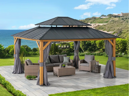 Familienversammlungen ohne Wetter Drama: 3,9×4,5 m Gazebo Setups, die einfach funktionieren (TRIVOR/RYSY)