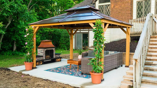 Gazebos: Von alten Traditionen bis hin zu zeitgenössischen Außenräumen