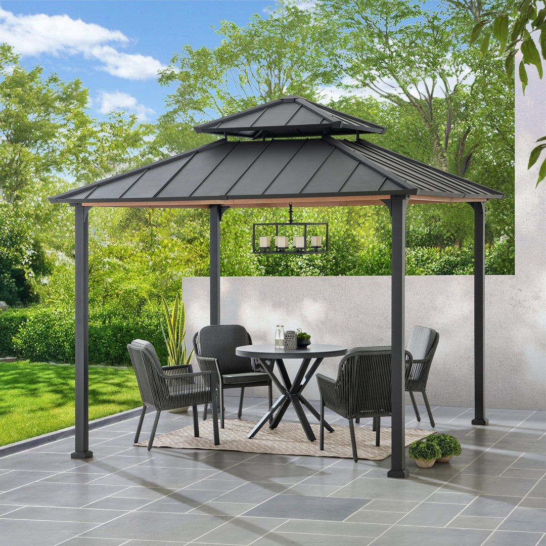 Welche Pavillon-Größe passt zu meinem Garten?
