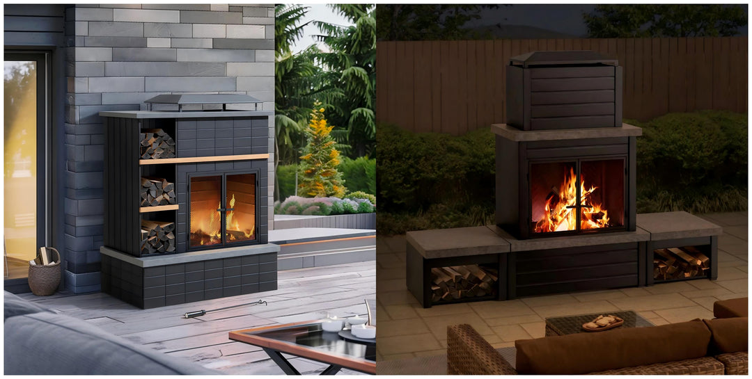 SUNJOY ETNA VS VULTURE - Which One is the Outdoor Fireplace for Your Terrace?