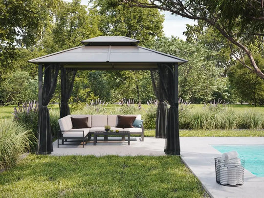 Die wichtigsten Outdoor-Strukturen in Europa: Pavillons, Pergolen &amp; Pavillon-Trends