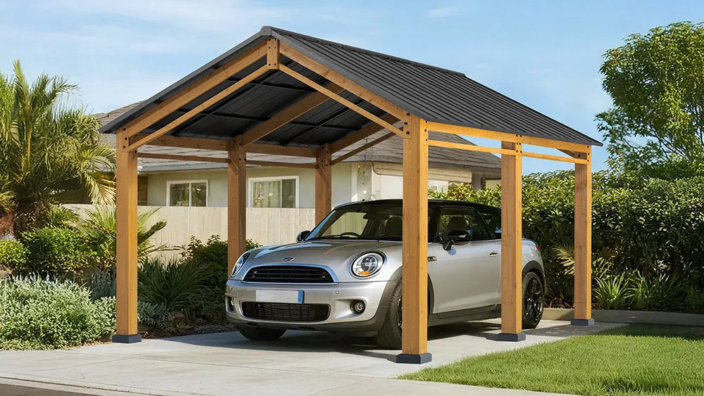 How High Should a Carport Be for SUVs, Vans and Roof Boxes?