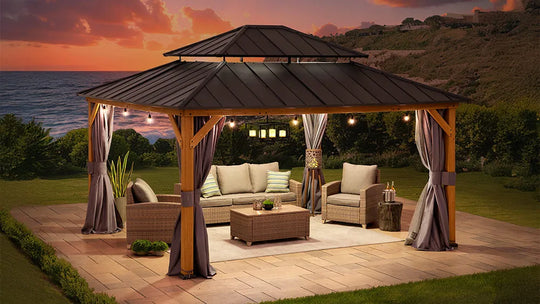 Wie lange sollte ein hochwertiger Pavillon oder eine Pergola im europäischen Klima halten? Was die Daten zeigen