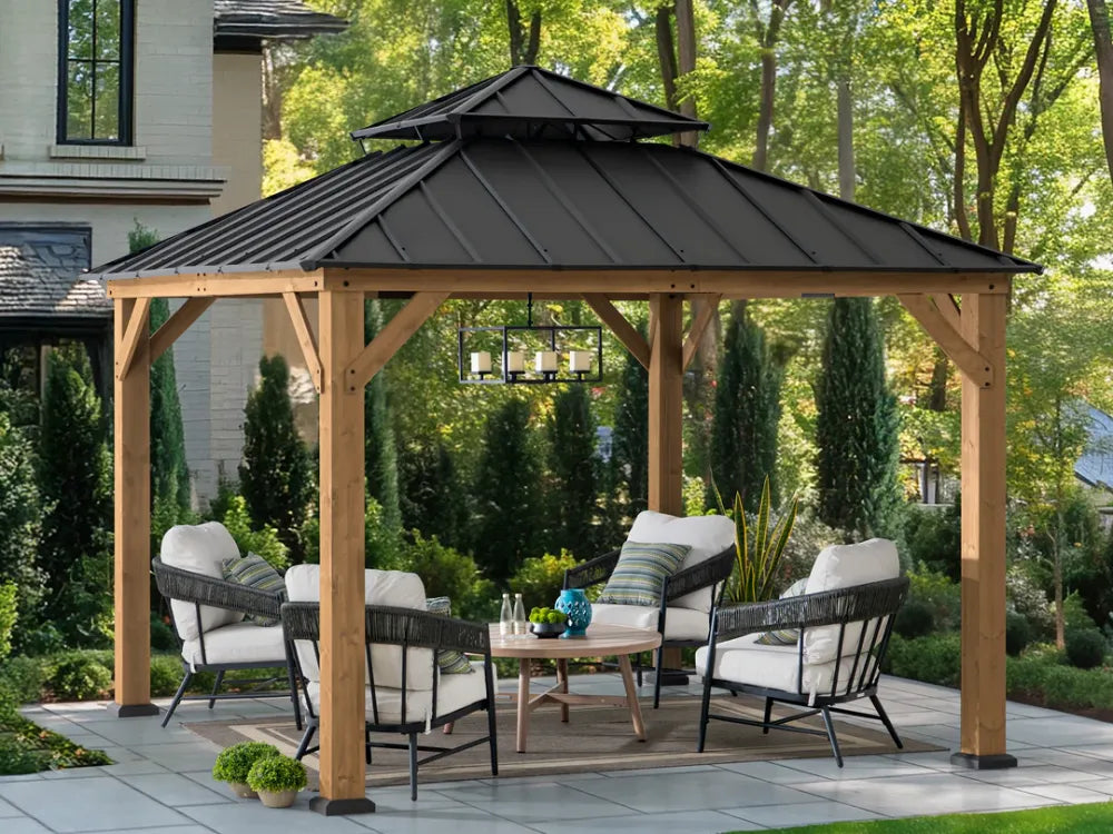 Why SUNJOY Gazebos Are Built for Durability (Wind & Snow Ratings Explained)