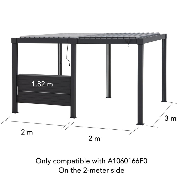 Bar für Matterhorn Multi Pergola - 2 Meter
