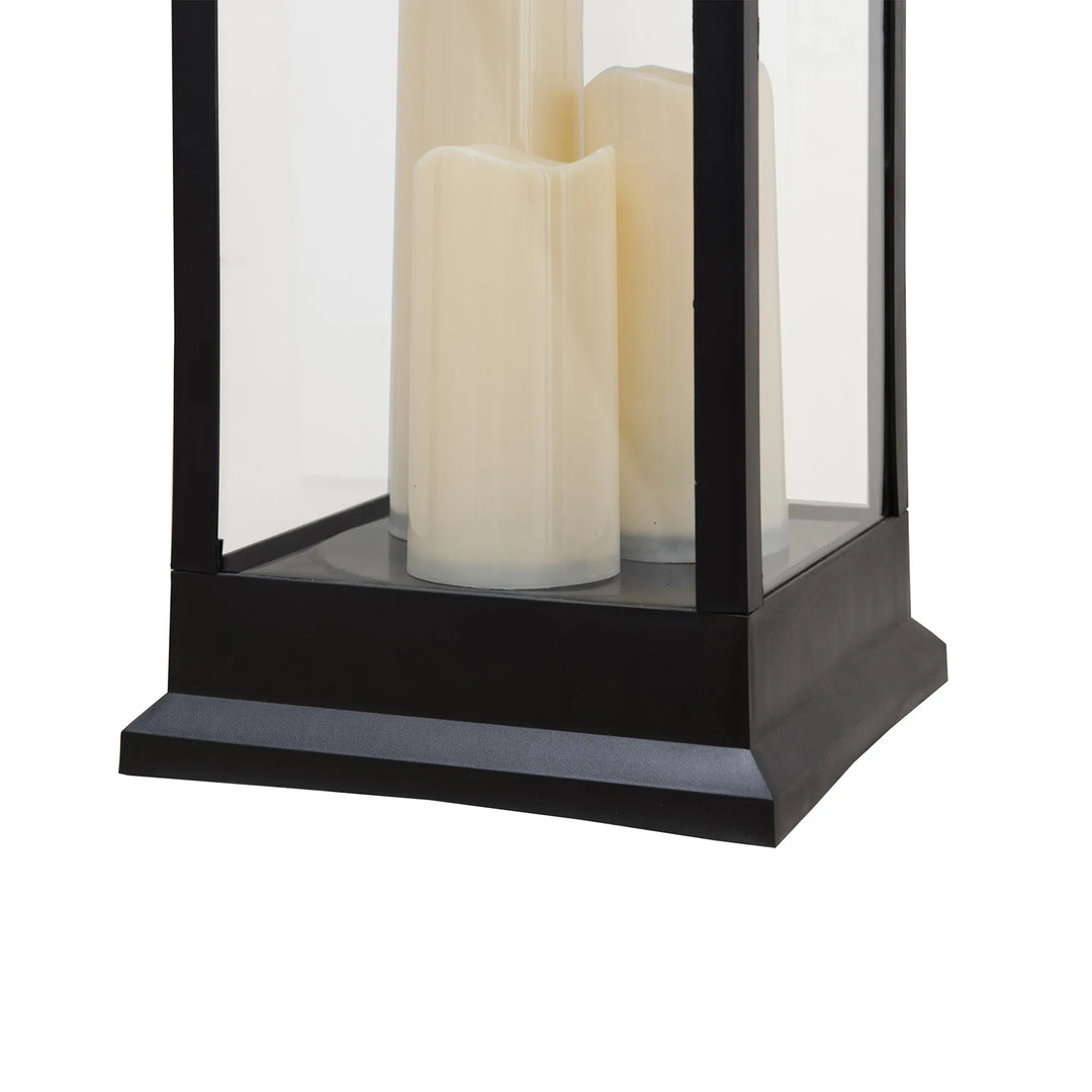 Classic Black 71CM Outdoor Battery Powered Lantern