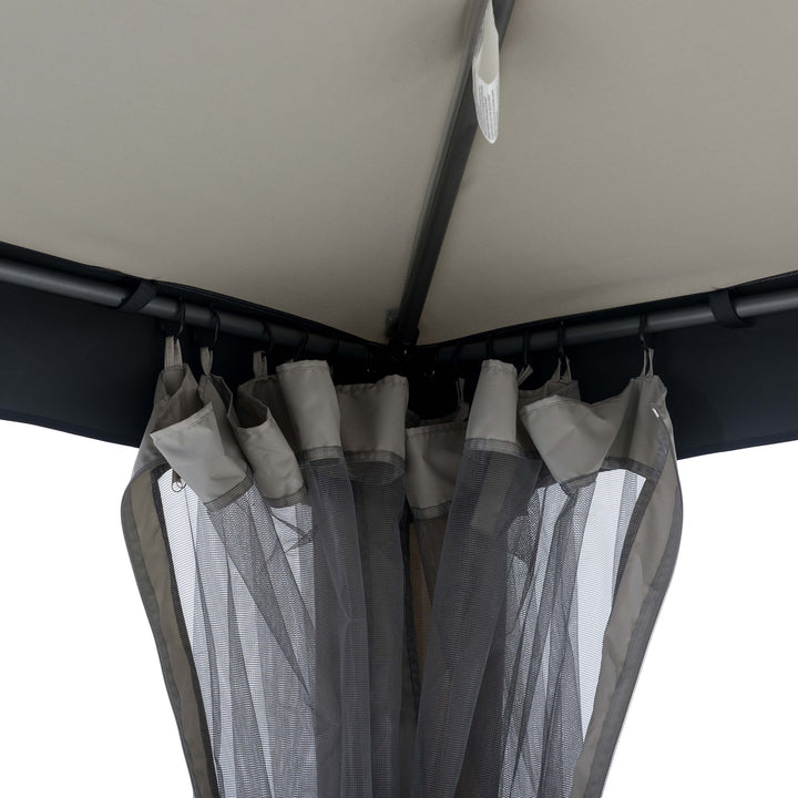 A101003630 Stoff Pavillon Roseg - 300cm x 300cm 