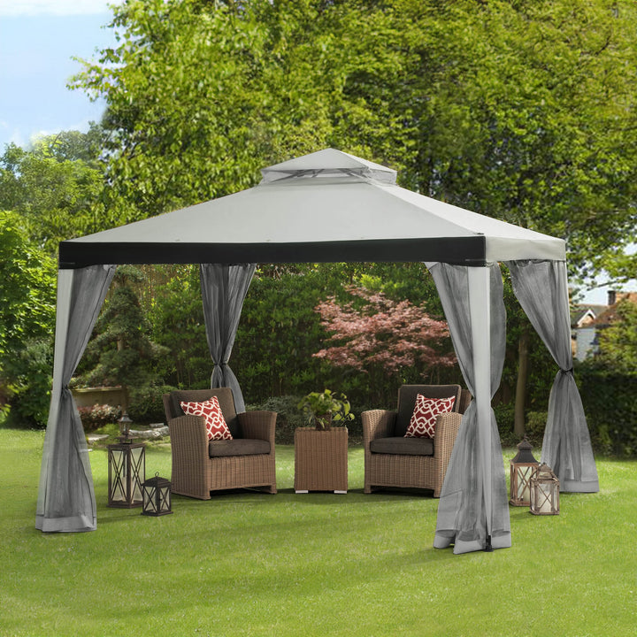 A101003630 Stoff Pavillon Roseg - 300cm x 300cm 