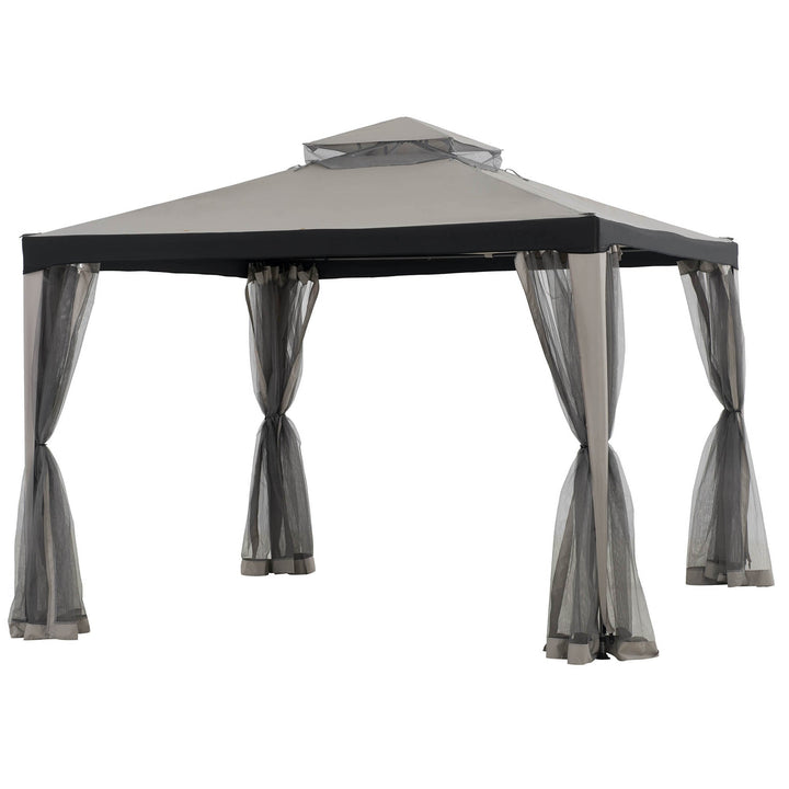 A101003630 Stoff Pavillon Roseg - 300cm x 300cm 