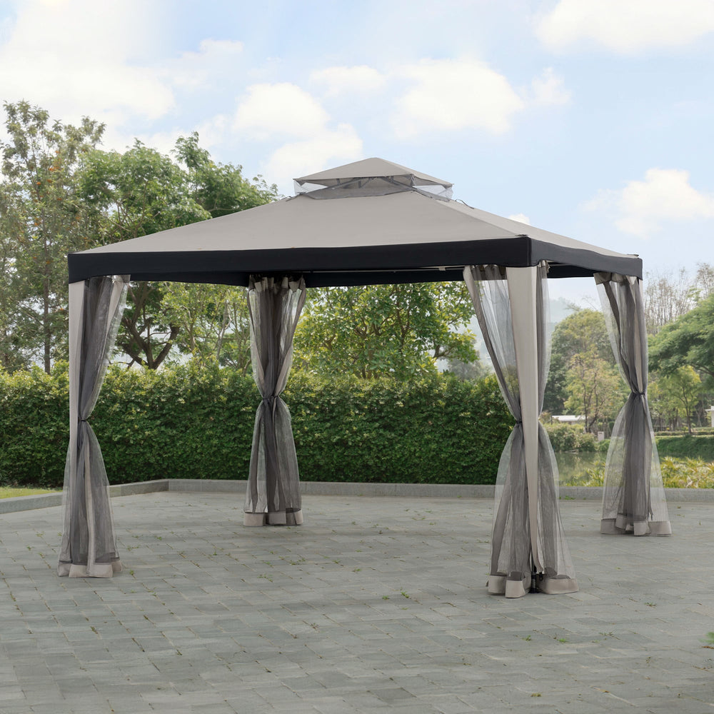 A101003630 Stoff Pavillon Roseg - 300cm x 300cm 