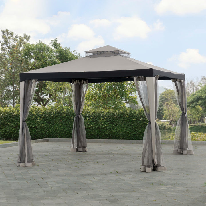 A101003630 Stoff Pavillon Roseg - 300cm x 300cm 