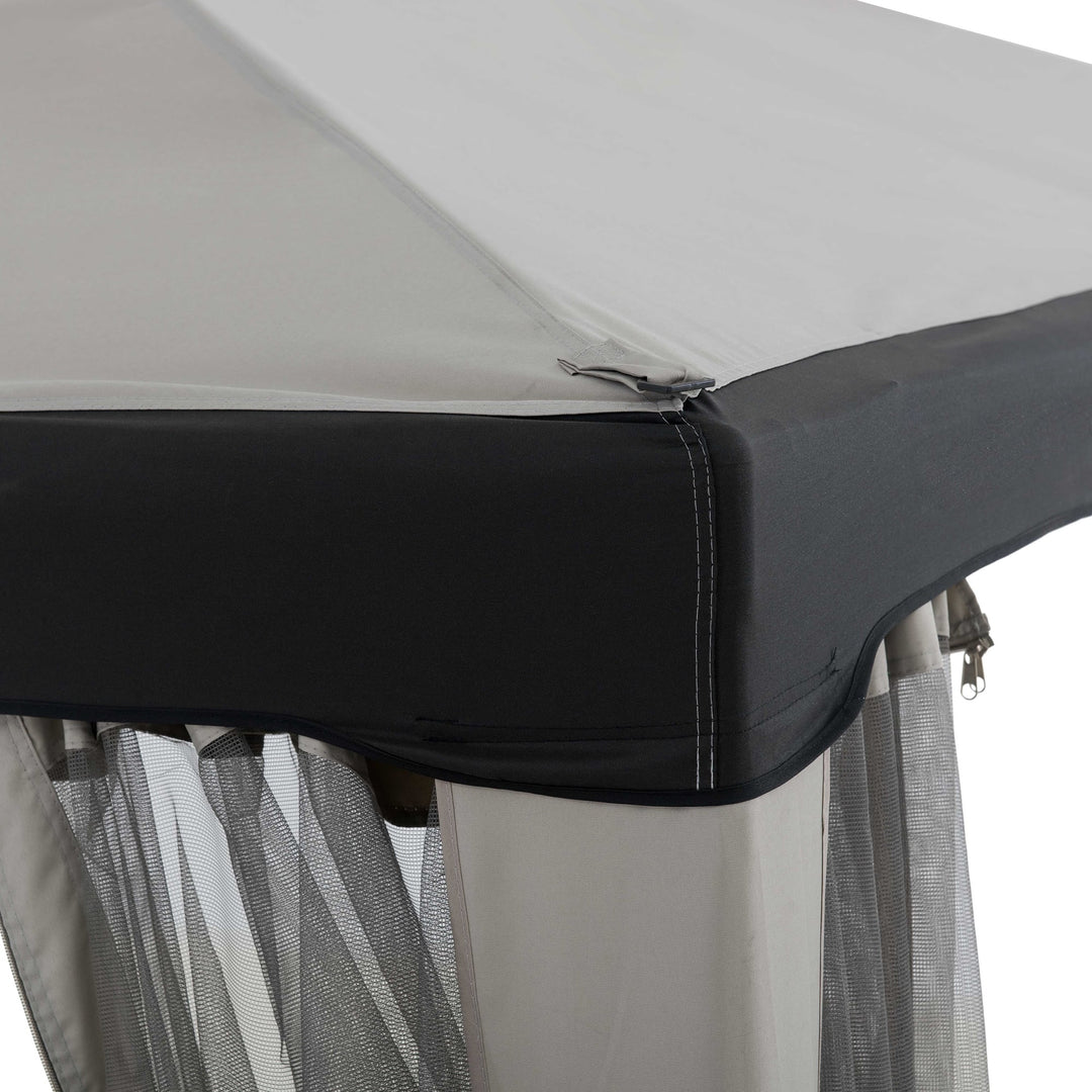 A101003630 Stoff Pavillon Roseg - 300cm x 300cm 