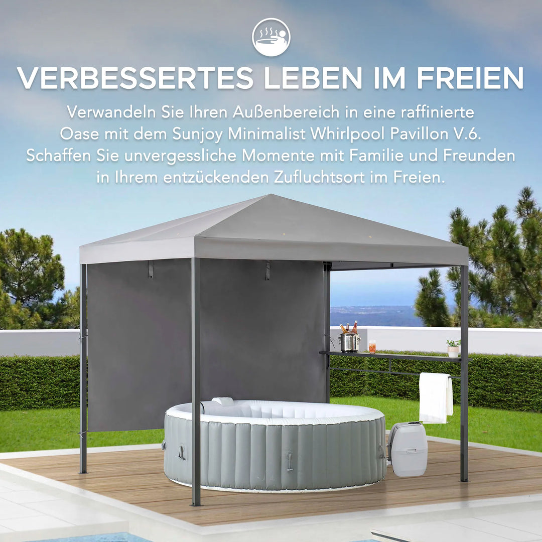 Stoff Whirlpool Pavillon KABRU - 220cm x 280cm