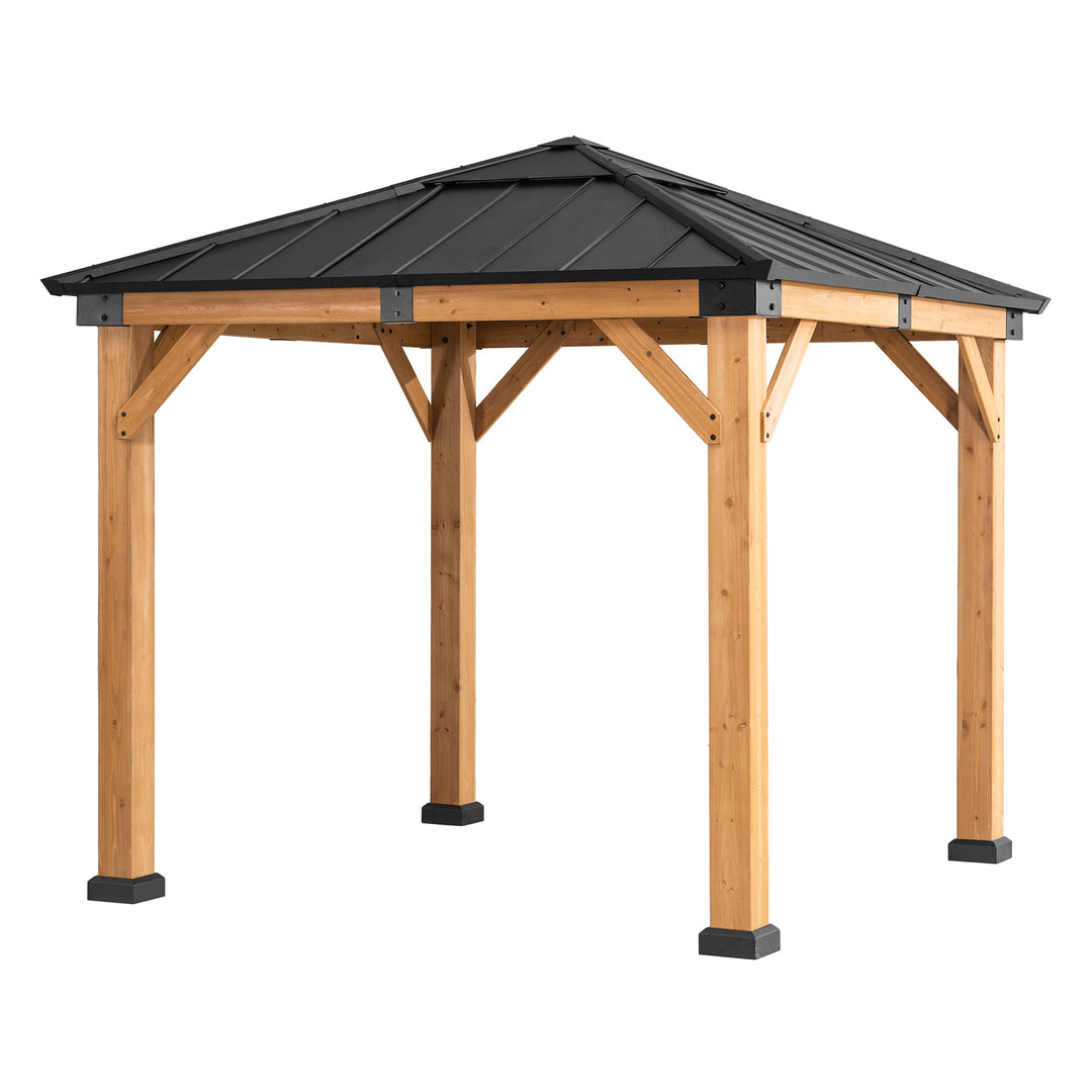A102007011 Zedernholz Gazebo RAPI - 273cm x 273cm 