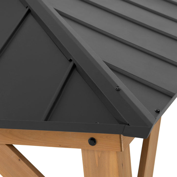 A102007391 Zedernholz Gazebo KAPS - 330cm x 330cm 