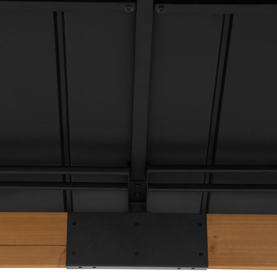 A102007391 Zedernholz Gazebo KAPS - 330cm x 330cm 