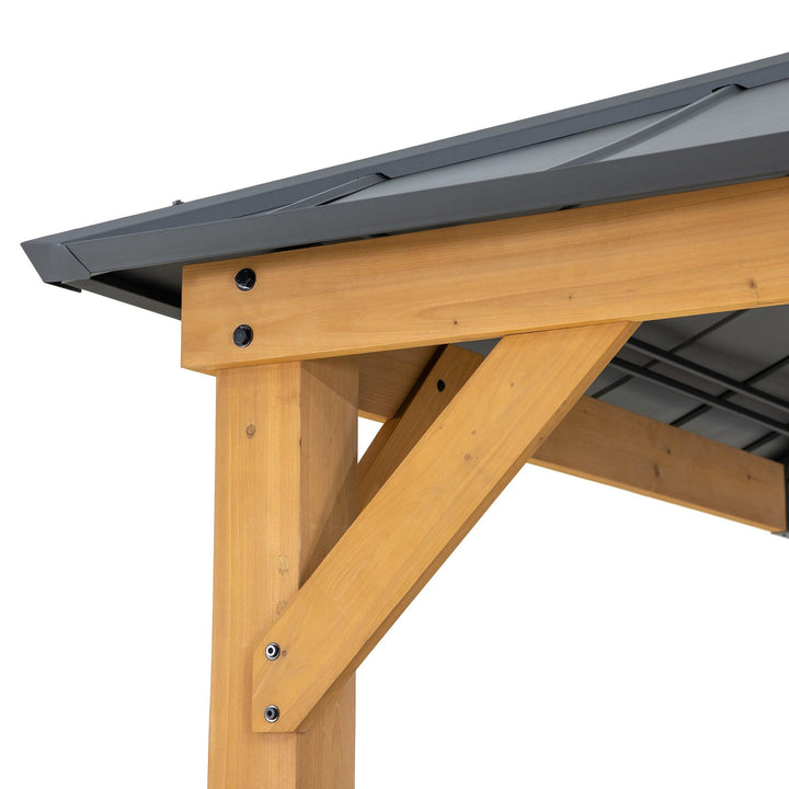 A102007751 Zedernholz Gazebo RIMO - 390cm x 450cm 
