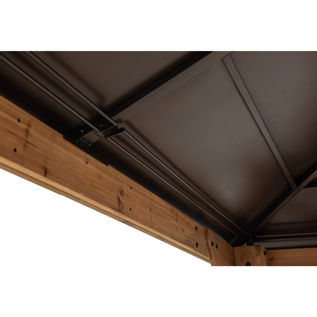 A102008500 Zedernholz Gazebo PAPS - 336cm x 336cm 