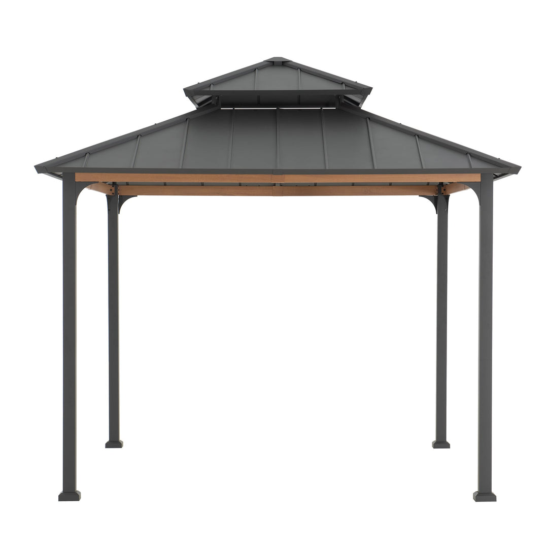 A102026900 Stahl Pavillon Pasu - 300cm x 300cm