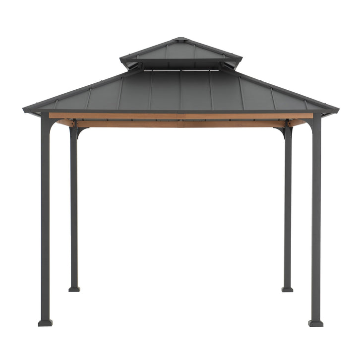 A102026900 Stahl Pavillon Pasu - 300cm x 300cm