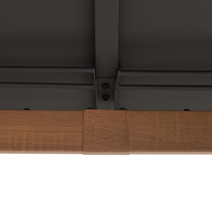 A102026900 Stahl Pavillon Pasu - 300cm x 300cm  