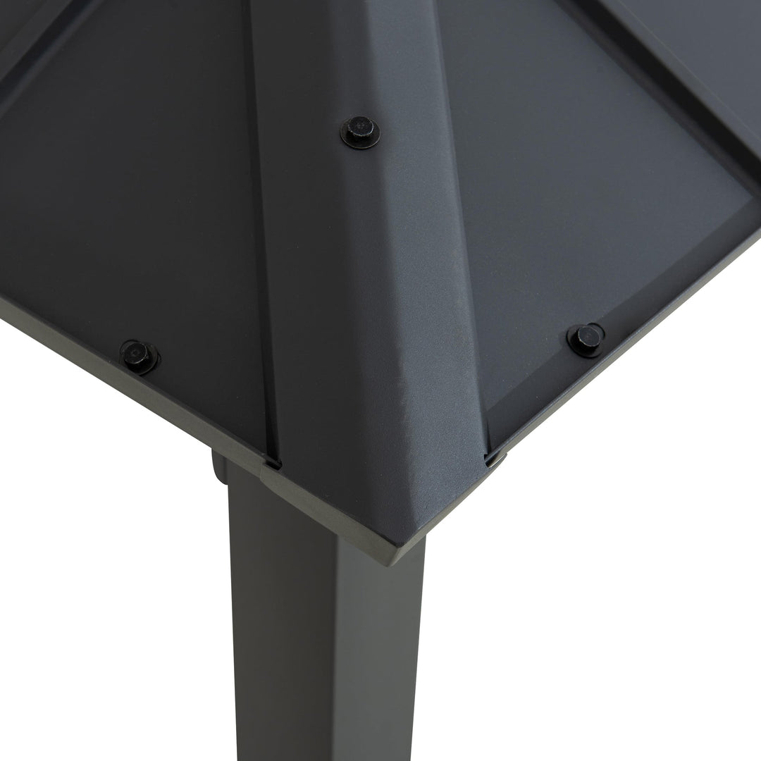 A102026900 Stahl Pavillon Pasu - 300cm x 300cm 
