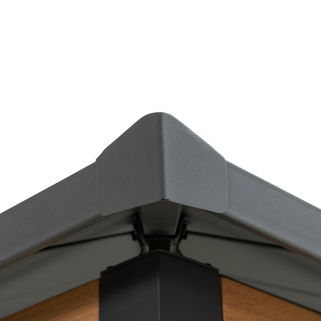 A102026900 Stahl Pavillon Pasu - 300cm x 300cm  