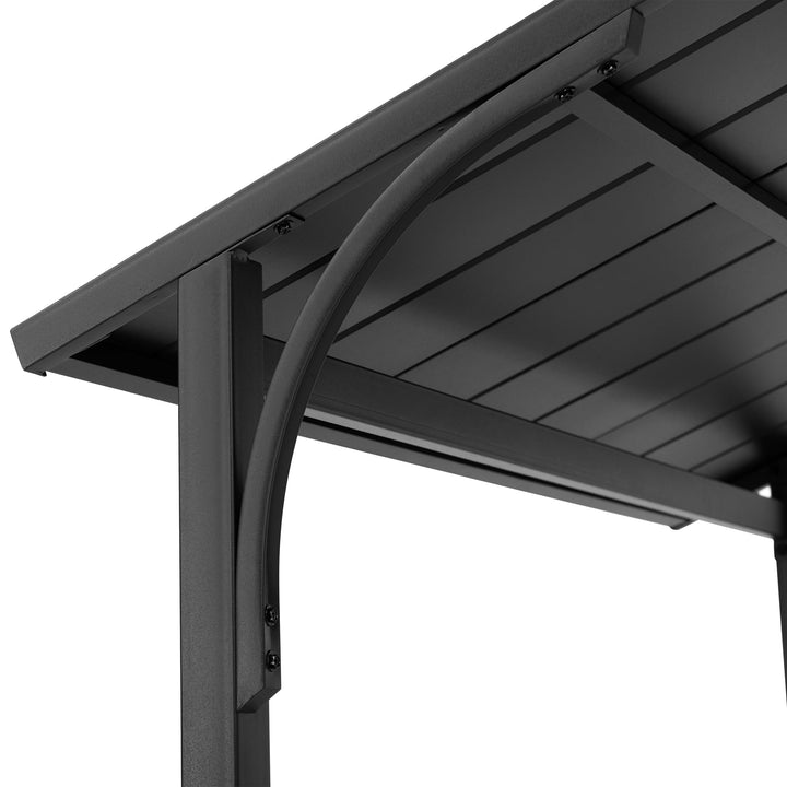 A104002821 Stahl Grill Pavillon ECRINS - 153cm x 242cm 