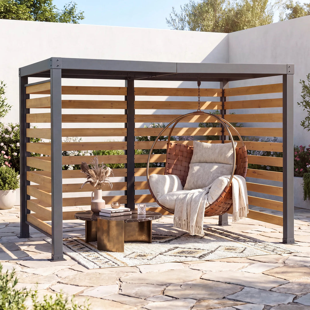 MARAO Steel Pergola 191cm x 313cm