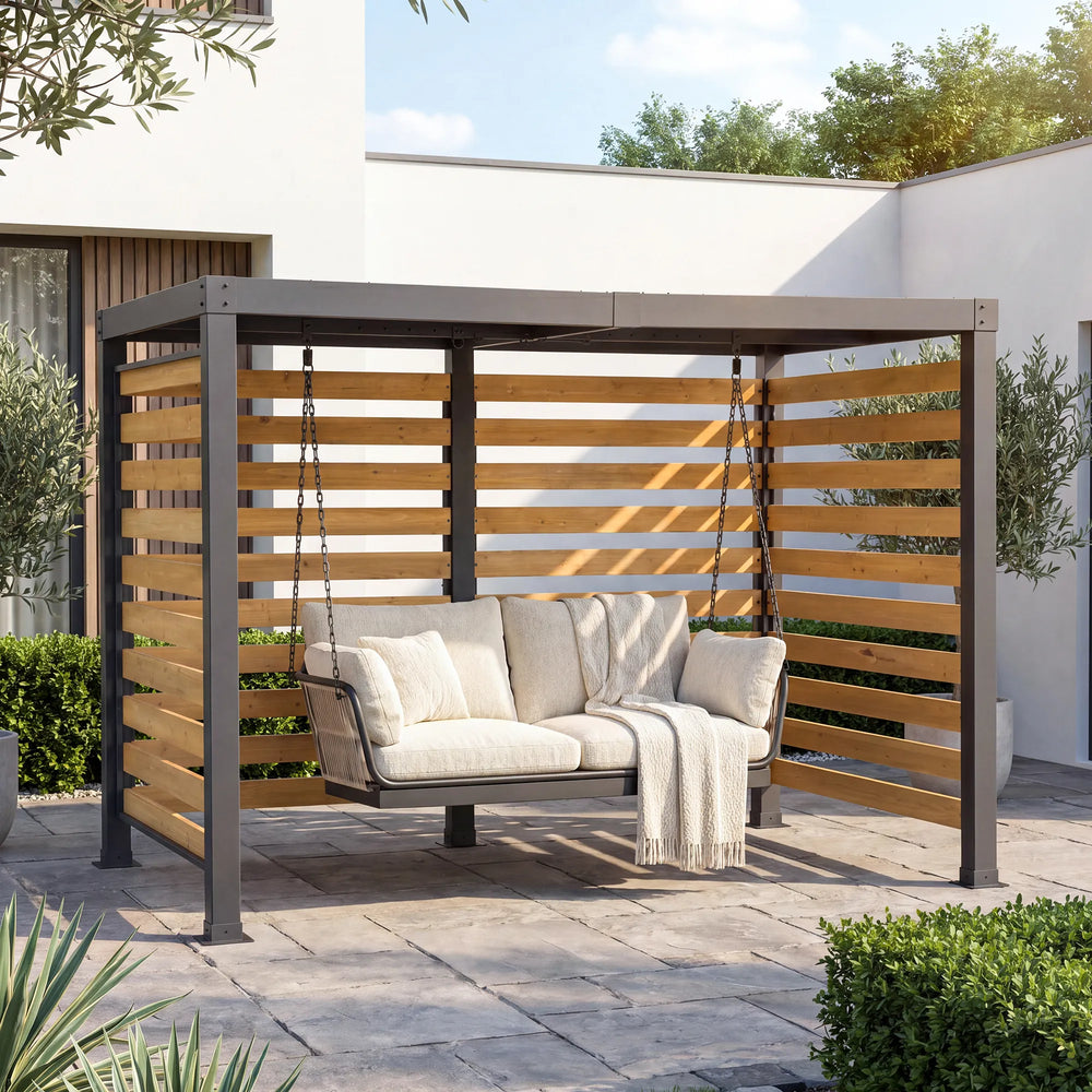 MARAO Steel Pergola 191cm x 313cm