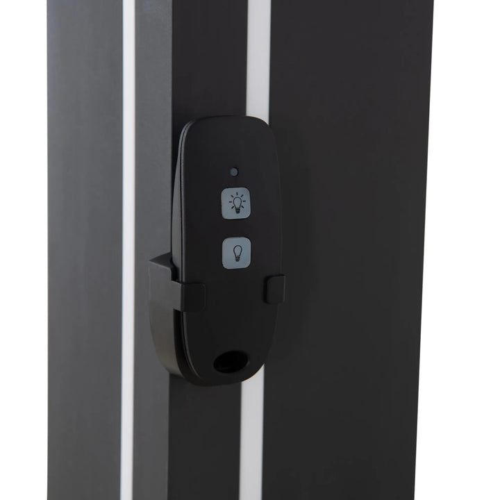 MATTERHORN Modular Multi Lamel Pergola with LED - 306cm x 406cm, Aluminum