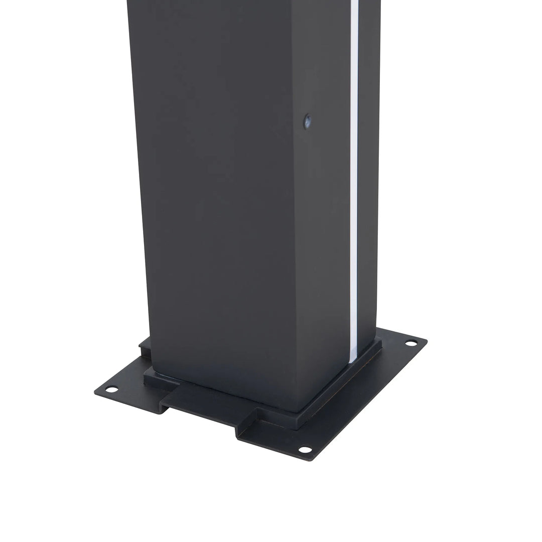 MATTERHORN Modular Multi Lamel Pergola with LED - 306cm x 406cm, Aluminum