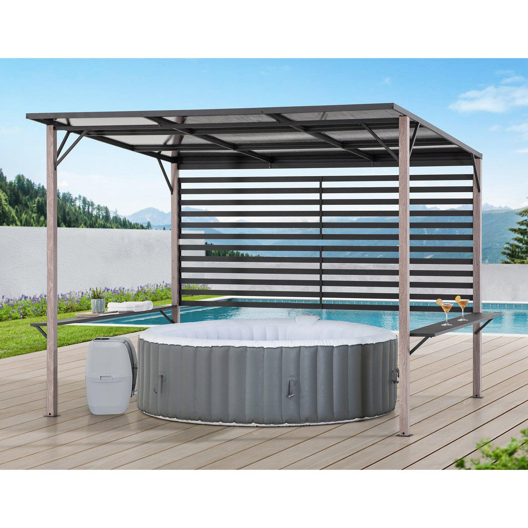 A106020100 Stahl Whirlpool Pergola DENALI - 252cm x 282cm 