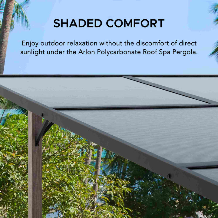 A106020100 Stahl Whirlpool Pergola DENALI - 252cm x 282cm 