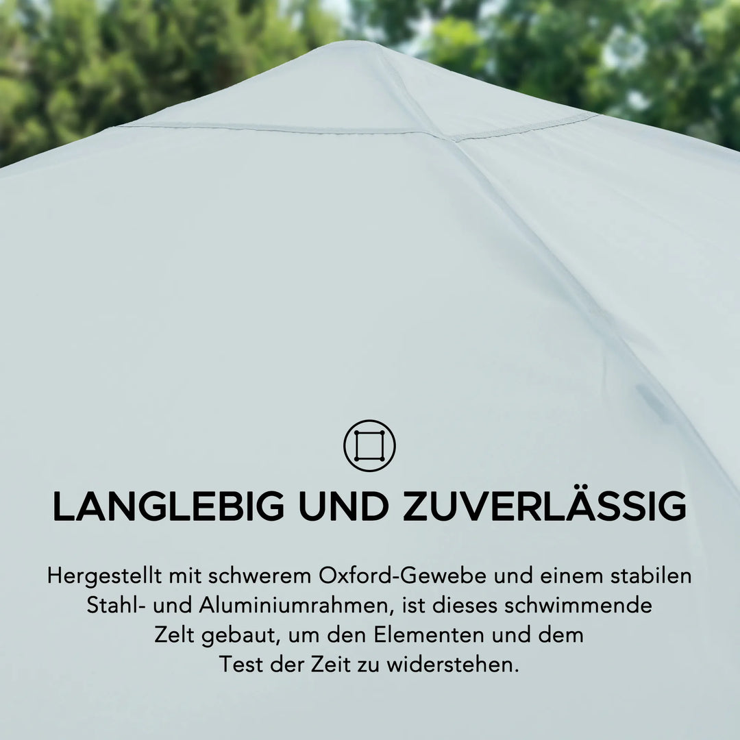 Fabric Swimming Pool Gazebo GRAN - 300cm x 300cm