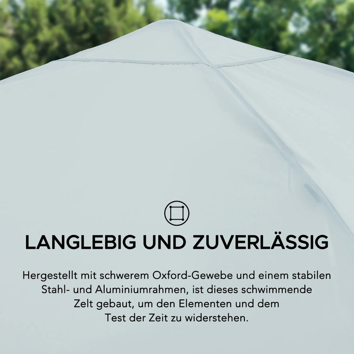 Fabric Swimming Pool Gazebo GRAN - 300cm x 300cm