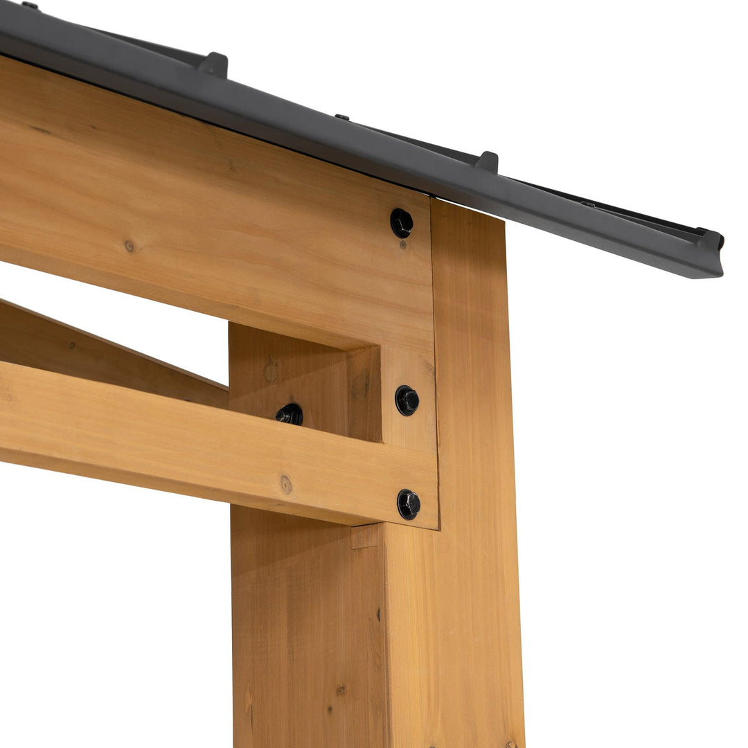 A110000941 Zedernholz Carport DIRAN - 336cm x 603cm 