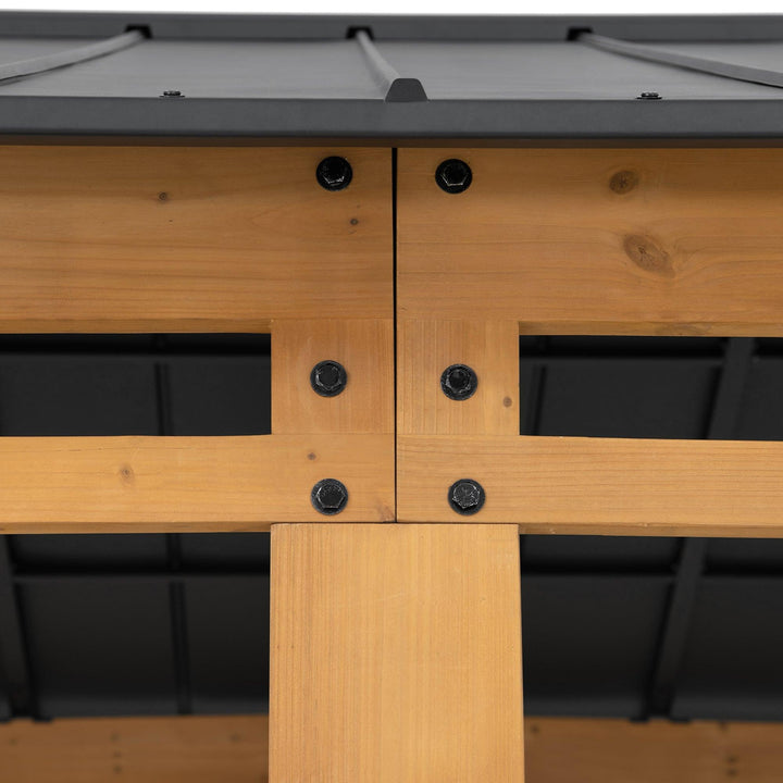 A110000941 Zedernholz Carport DIRAN - 336cm x 603cm 