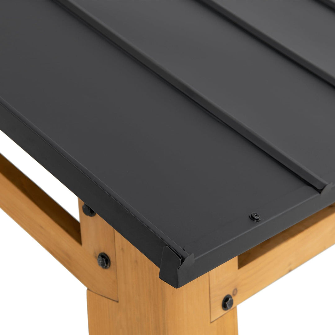 A110000941 Zedernholz Carport DIRAN - 336cm x 603cm 