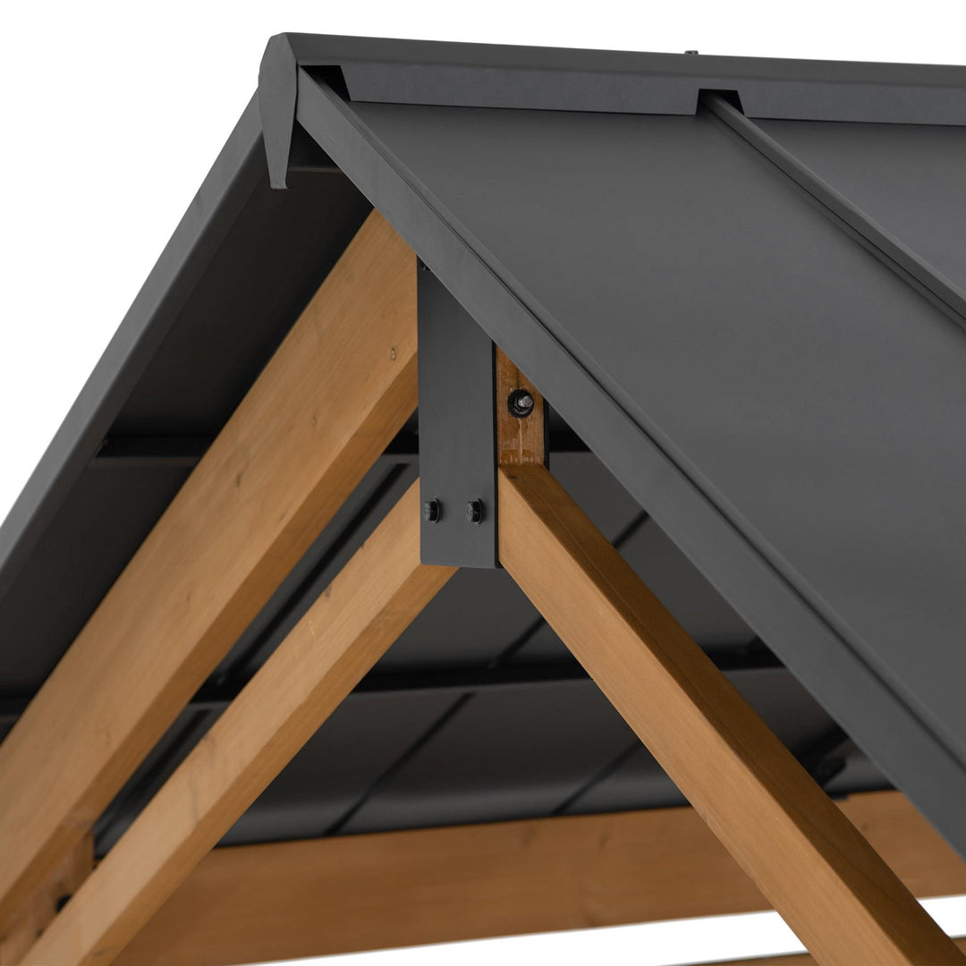A110000941 Zedernholz Carport DIRAN - 336cm x 603cm 