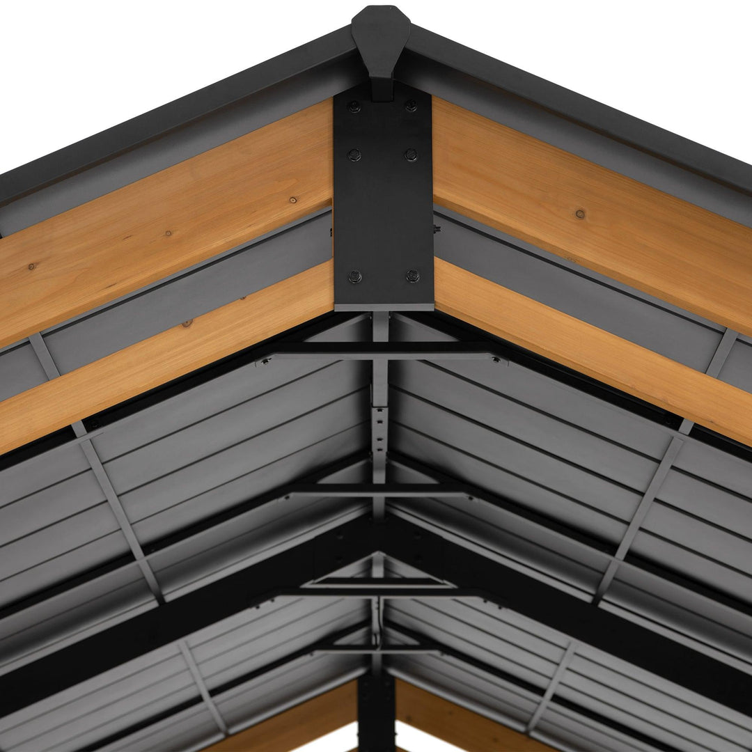 A110000941 Zedernholz Carport DIRAN - 336cm x 603cm 