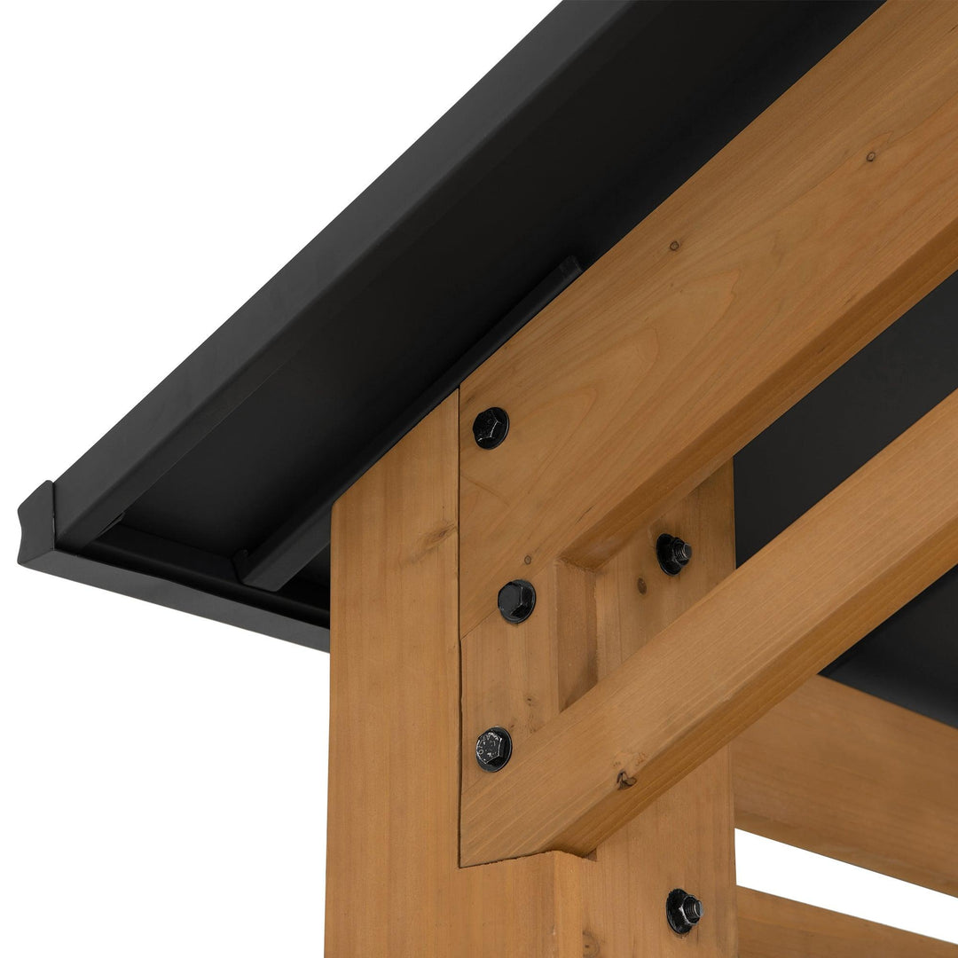 A110000941 Zedernholz Carport DIRAN - 336cm x 603cm 